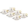 Jumbo Grace Gold 6 Kişilik Kahve Fincan Takımı 90 ml