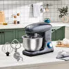 Karaca Multichef Kıyma Çekme /Sucuk-Sosis/İçli Köfte Aparatlı Hamur Yoğurma Makinesi Antrasit 1900W 5,5L