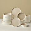 Karaca Earth Collection Finesse 24 Parça 6 Kişilik Yemek Takımı Bej