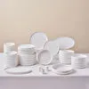 Karaca Earth Collection Matte Glaze 55 Parça 12 Kişilik Yemek Takımı