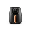 Karaca Air Pro Cook XL 2 in 1 Konuşan Airfryer Black Copper 4 Kişilik