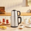 Karaca Tea Break 2 in 1 Su Isıtıcı Çelik Çay Makinesi Inox Siyah