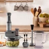 Karaca Mastermaid Prosteel Uzun Blender Ayaklı 6 Bıçaklı Cam Mutfak Robotu 2500W Galaxy Grey