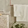 Karaca Home Luica 4 Parça Banyo/Baş Havlusu Hamam Seti Offwhite Bej