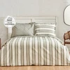 Karaca Home Dora Haki İpliği Boyalı Kapitoneli Çift Kişilik Dört Mevsim Nevresim Takımı Complete Set