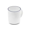 Karaca Milano Opal Cam Blue Rim Mug v2 320 ml