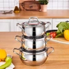 Karaca Emirgan İndüksiyon Tabanlı 6 Parça Çelik Midi Set