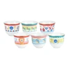 Baci Milano Mamma Mia 6'lı Desenli Mini Fincan Seti 6 cm x 5 cm