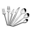 Karaca Elegance Whisper Platin 12 Kişilik 84 Parça Çatal Kaşık Bıçak Takımı