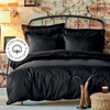 Karaca Home Charm Bold Siyah %100 Pamuk Saten Çift Kişilik Nevresim Takımı