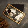 Karaca Home Moroccan Marble Tepsi 40x25 cm