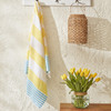 Karaca Home Ella  %100 Pamuk Peştemal 130x170 cm Lacivert-Sarı