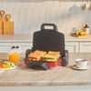 Karaca Future Essential Tost Makinesi Matte Red 1800 W 4 Dilim Kapasiteli