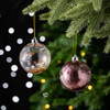 Karaca Home New Year Glitter Ağaç Süsü Seti 4 Parça 8 cm