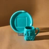 Karaca X İst Collection Medusa Tek Kişilik Türk Kahvesi Fincanı 70 Ml Yeşil