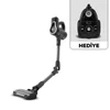 Karaca Vantuz Power Up Pro Dikey Süpürge Black Chrome