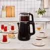 Karaca Mega Tea 1501 35 Çay Bardağı Kapasiteli Çay Makinesi Black