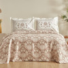 Karaca Home Palm Blush Çift Kişilik Yataj Örtüsü Seti