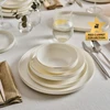 Karaca Red Carpet Collection Stream Bone Sirius 53 Parça 12 Kişilik Yemek Takımı Gold