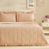 Karaca Home White Collection Perios Çİft Kişilik Fırfırlı Spring Comfort/Uyku Seti Somon