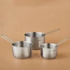 Karaca Fiorino İndüksiyon Tabanlı Çelik 3 Parça Mini Sütlük/Sosluk Set