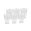 Karaca Gordes 6'lı Cam Meşrubat Bardağı 370 ml