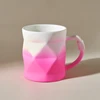 Karaca Soft Touch Geo Kupa 450 Ml Pembe 