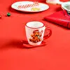 Karaca New Year Yılbaşı Sevimli Kurabiye Adam Kahve Fincanı 80 Ml