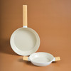 Karaca Swiss Crystal Almond Cream İndüksiyon Tabanlı Tava Sahan Set