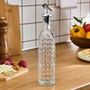 Karaca Daisy Kare Yağ Şişesi 500 Ml Şeffaf