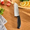 Dr. Inox Santoku Bıçağı 30 cm Siyah
