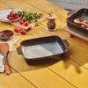 Karaca Culina Reaktif Fırın Kabı Bordo 31 cm