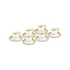 Karaca Royal Bone Victoria 6 Kişilik Kahve Fincanı 90 Ml