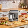 Karaca Mastermaid Chef Ultra D2000W Dijital Ekranlı Hamur Yoğurma Makinesi Galaxy Grey 7L 