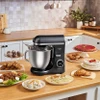 Karaca Mastermaid Chef Ultra D2000W Dijital Ekranlı Hamur Yoğurma Makinesi Matte Black 7L