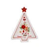 Karaca New Year Yılbaşı Sunum Tabağı 21 cm Christmas Wreath