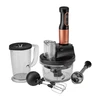 Karaca Mastermaid Prosteel Cam Mutfak Robotu Uzun Blender Ayaklı 6 Bıçaklı 2500 W Black Copper