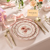 Karaca Forever Bone Blume 24 Parça 6 Kişilik Yemek Takımı