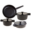 Jumbo Black Cook 7 Parça Döküm Tenceree Setii