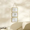 Karaca Home Magic 3'lü Yatay Fotoğraf Çerçevesi Gold