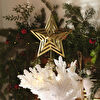 Karaca Home New Year Yılbaşı Golden Star Ağaç Başlığı