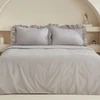 Karaca Home Pure %100 Pamuk Çift Kişilik Nevresim Takımı Gri