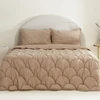 Karaca Home Cowrie Çift Kişilik Luxury Comfort Set/Uyku Seti Bej