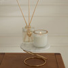 Karaca Home Angelina Mermer Dekoratif Mumluk Gold 17x9 cm