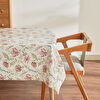 Karaca Home Hera Çiçekli Pvc Masa Örtüsü Ekru