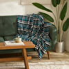 Karaca Home Flanel Throw Tv Battaniyesi Petrol Yeşili