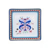 Baci Milano Zodiac Vibe İkizler Burcu Kare Tabak 15 cm x 15 cm 