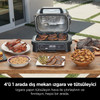Ninja Woodfire Pro XL Elektrikli Barbekü ve Smoker Siyah