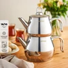 Emsan Lina Midi Çaydanlık Takımı İnox 1 - 1.6 Lt