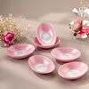 Emsan Pastel 6 Parça Cam Gondol 12 cm Pembe